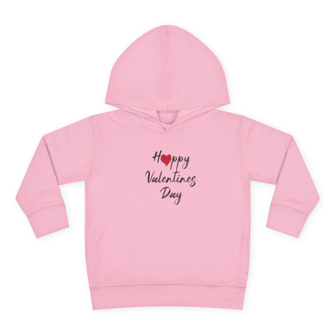 Happy Valentines Day - Toddler Pullover Fleece Hoodie