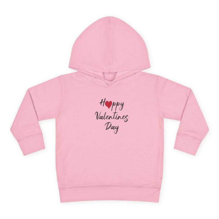 Happy Valentines Day - Toddler Pullover Fleece Hoodie