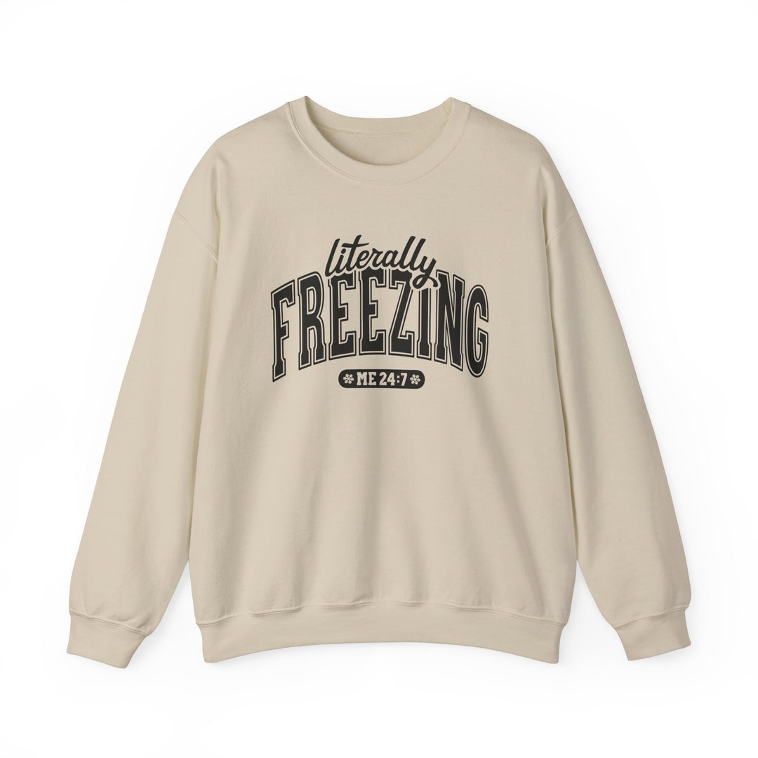 Literally Freezing - Unisex Heavy Blend™ Crewneck Sweatshirt