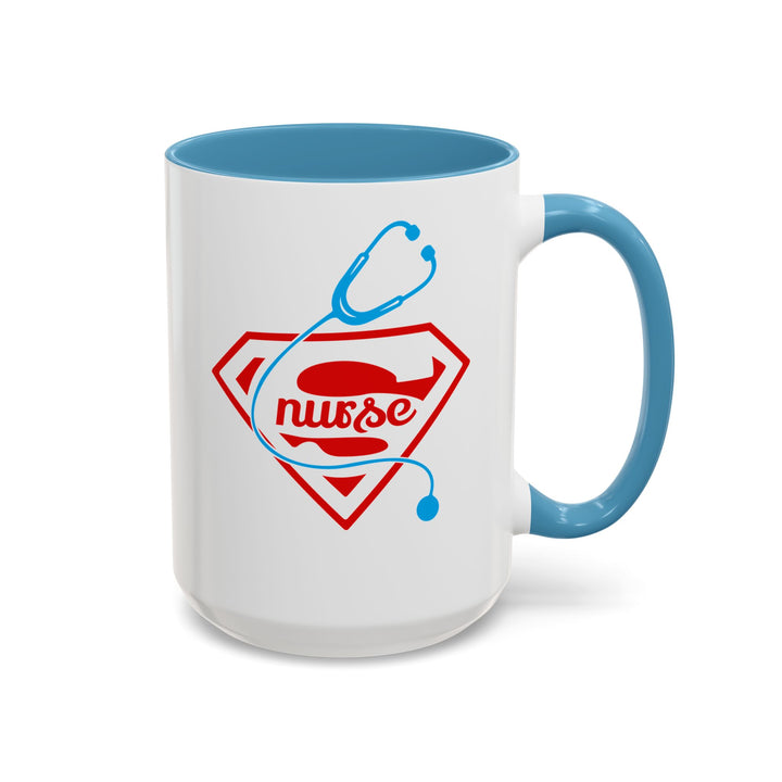 Super Nurse - Accent Coffee Mug (11, 15oz)