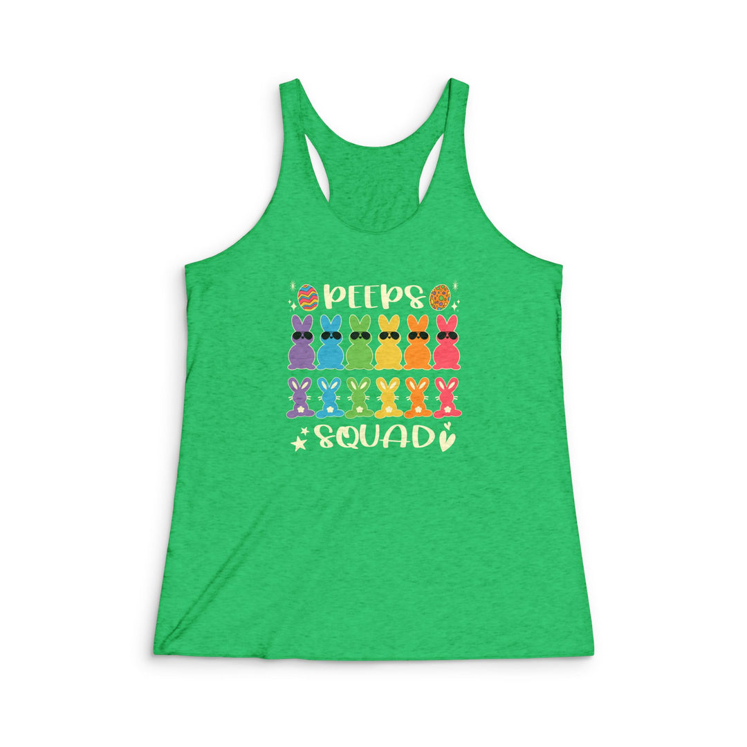 Peep Squad - Women's Tri-Blend Racerback Tank