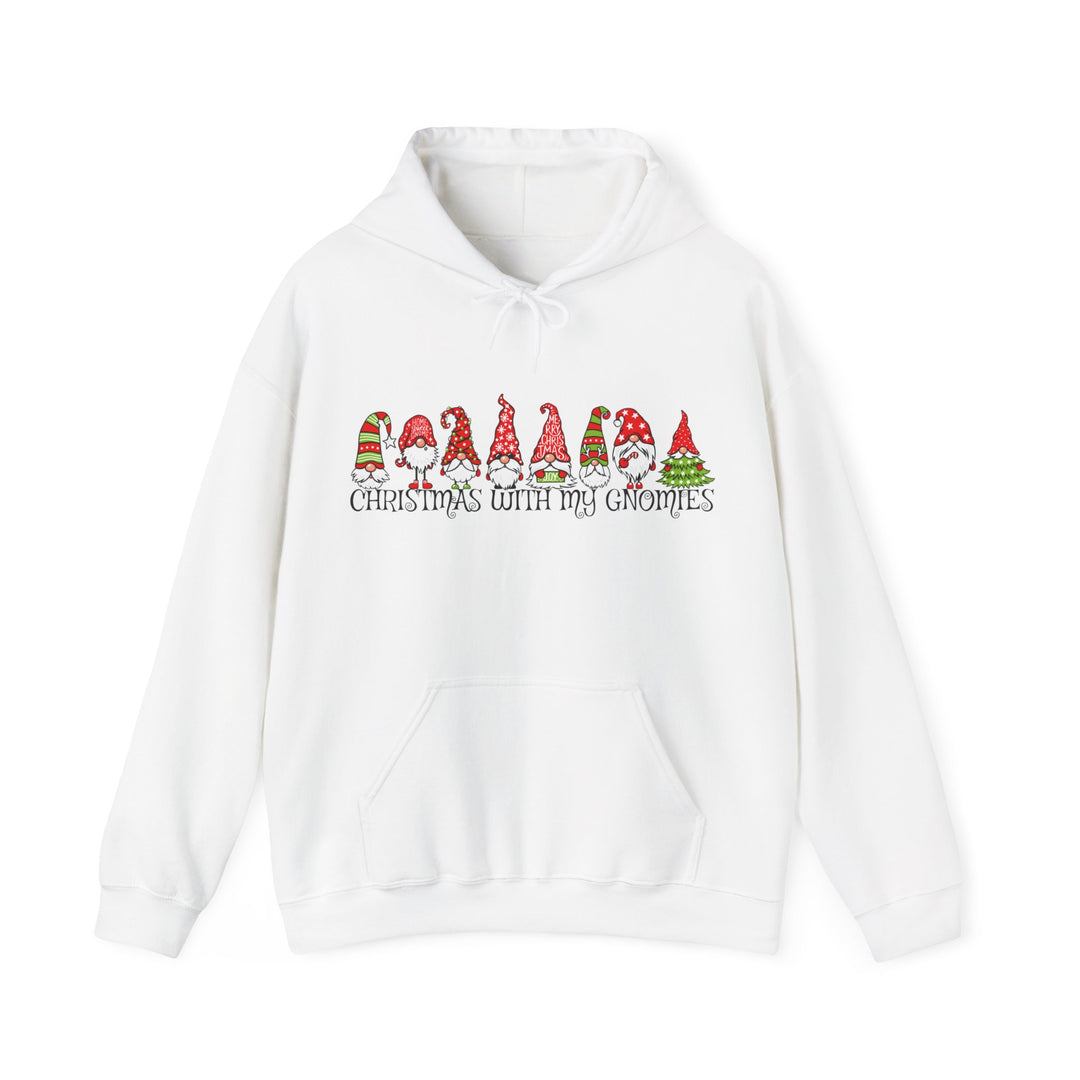 Christmas With My Gnomies - Unisex Heavy Blend™ Hooded Sweatshirt