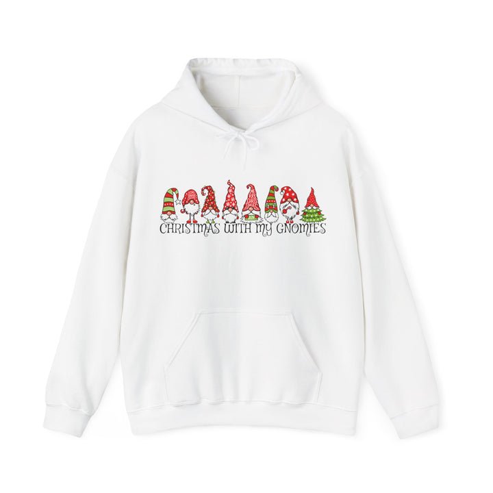 Christmas With My Gnomies - Unisex Heavy Blend™ Hooded Sweatshirt