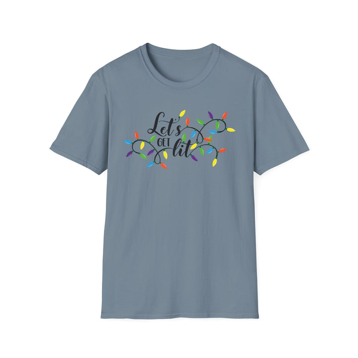 Let's Get Lit - Unisex Softstyle T-Shirt