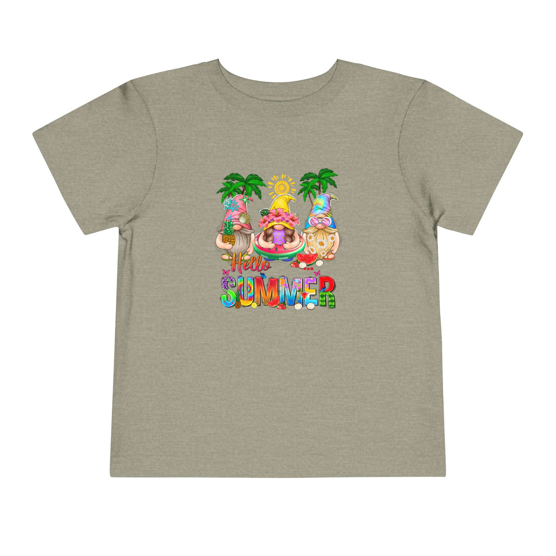 Summer Gnomes - Toddler Short Sleeve Tee