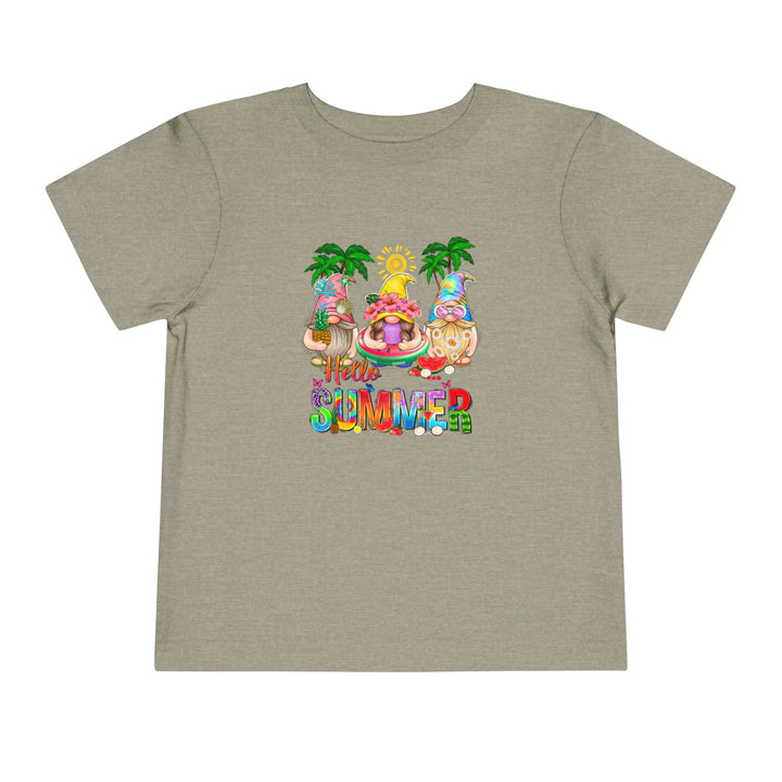Summer Gnomes - Toddler Short Sleeve Tee