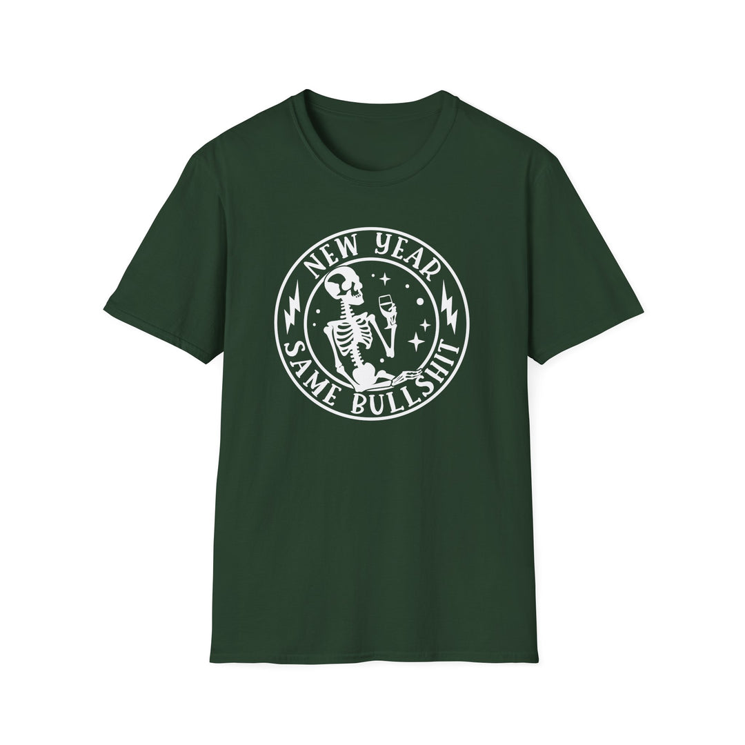 New Year Same Bullsh*t - Unisex Softstyle T-Shirt