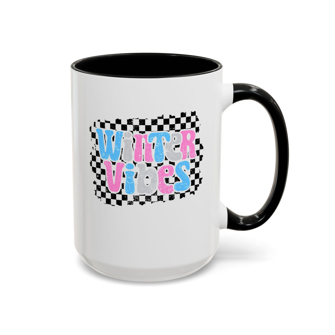 Winter Vibes - Accent Coffee Mug (11, 15oz)