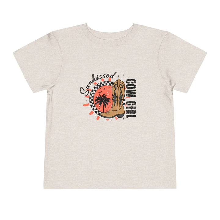 Sunkissed Cowgirl - Toddler Short Sleeve Tee