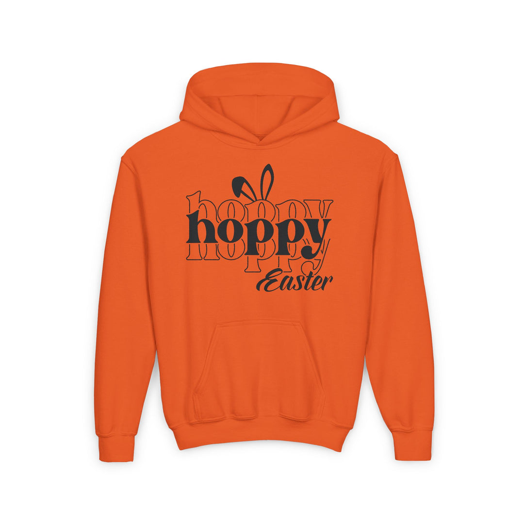Hoppy Easter - Youth Heavy Blend Hooded Sweatshirt