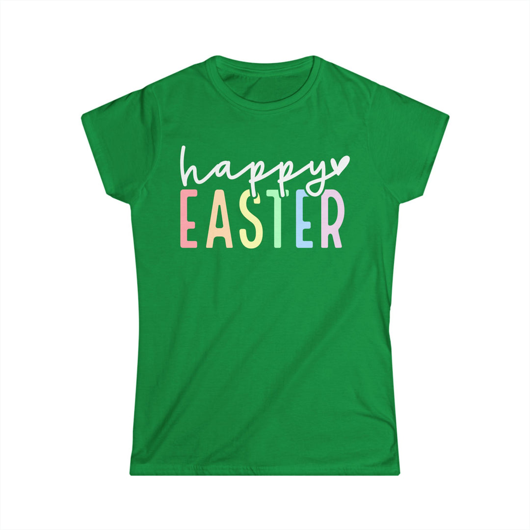 Pastel Happy Easter - Women's Softstyle Tee