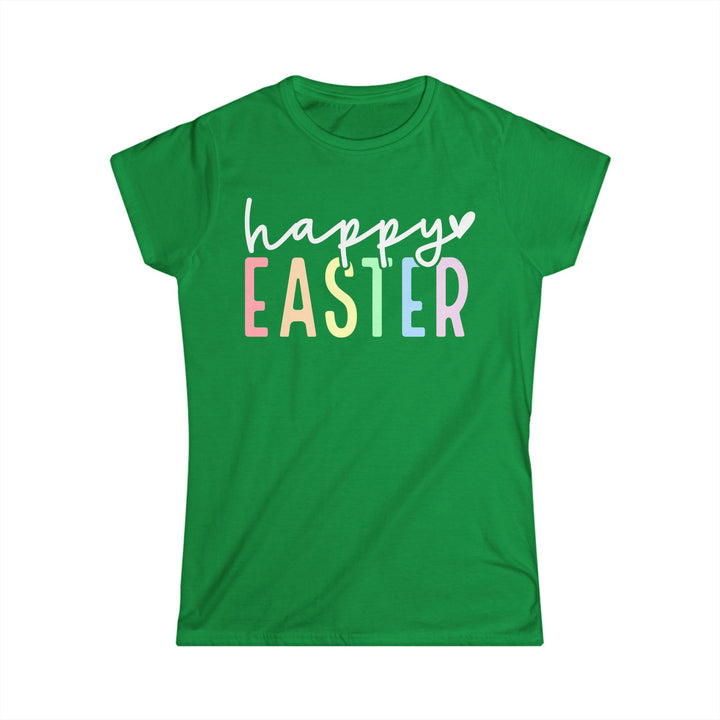 Pastel Happy Easter - Women's Softstyle Tee