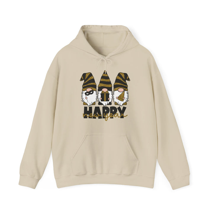 Happy New Year Gnomes - Unisex Heavy Blend™ Hooded Sweatshirt