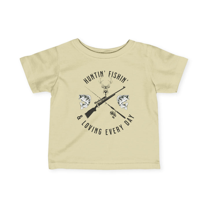 Huntin' Fishin' - Infant Fine Jersey Tee