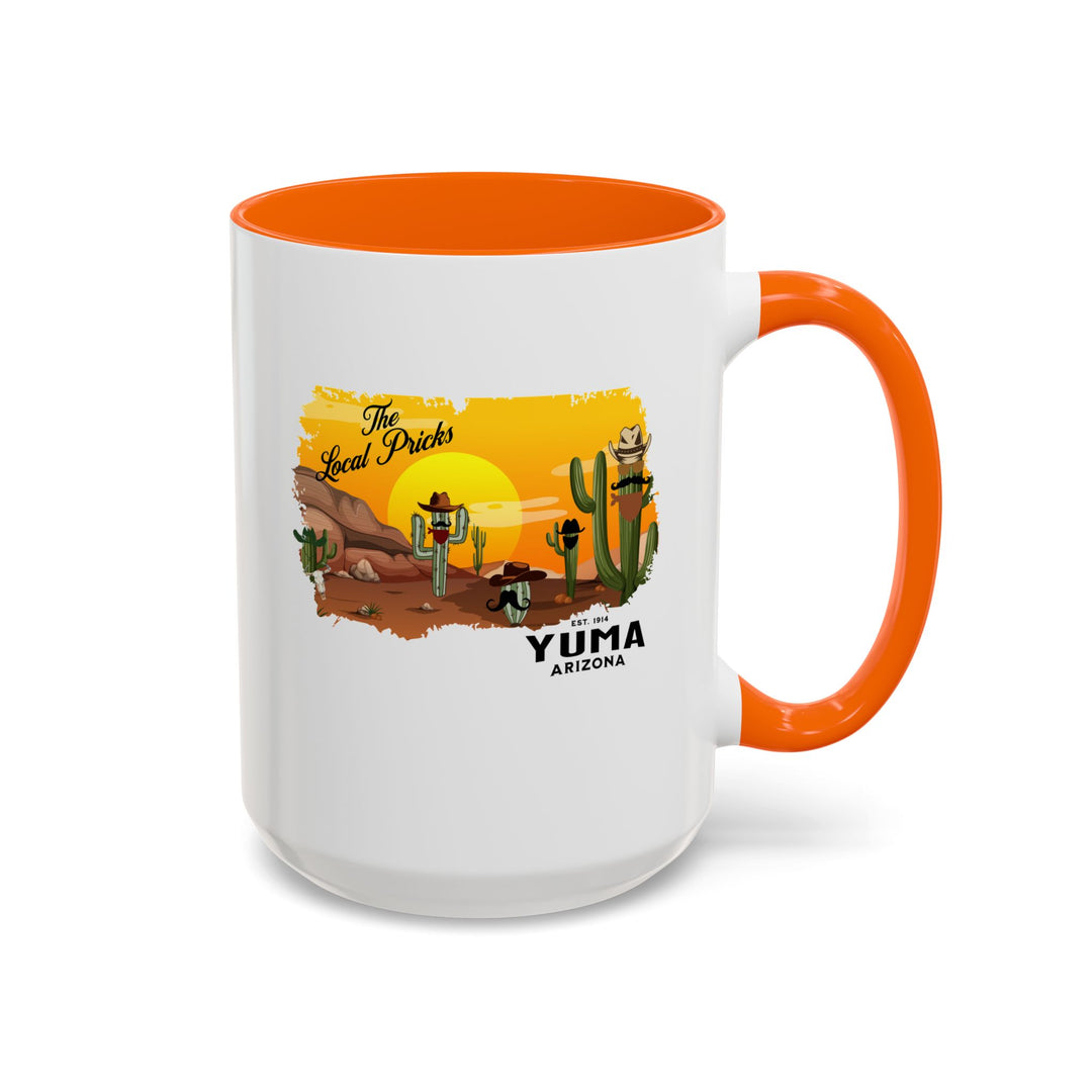 Local Pricks - Accent Coffee Mug (11, 15oz)