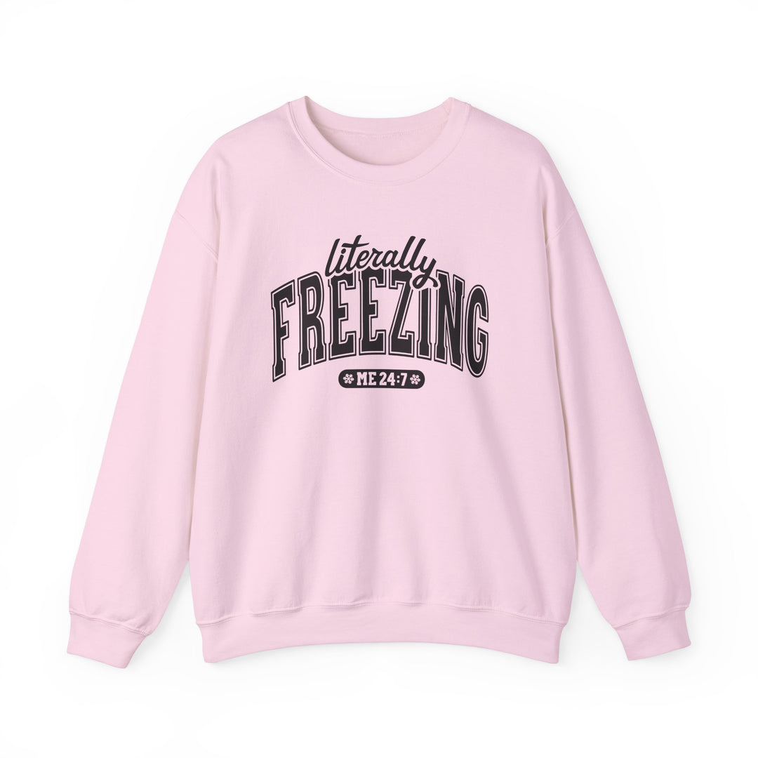 Literally Freezing - Unisex Heavy Blend™ Crewneck Sweatshirt