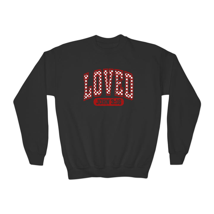 John 3:16 - Youth Crewneck Sweatshirt