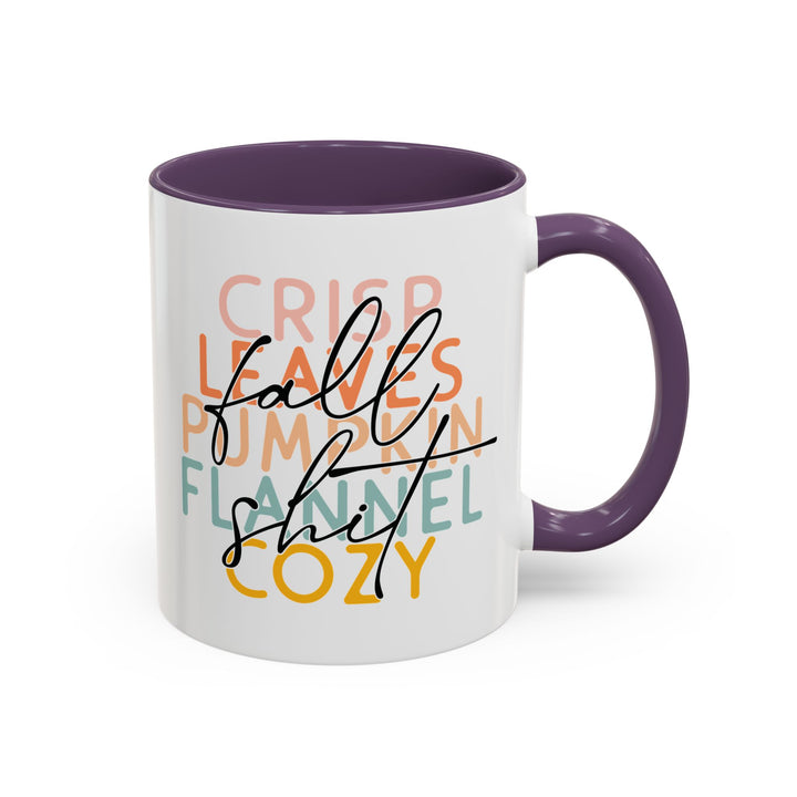 Fall Sh*t - Accent Coffee Mug (11, 15oz)
