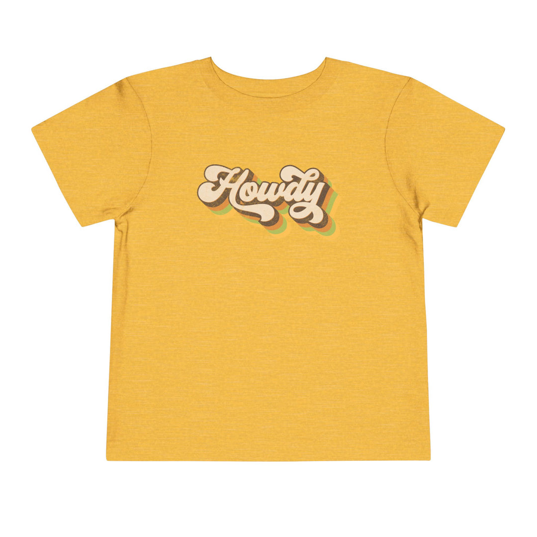 Howdy - Toddler Short Sleeve Tee