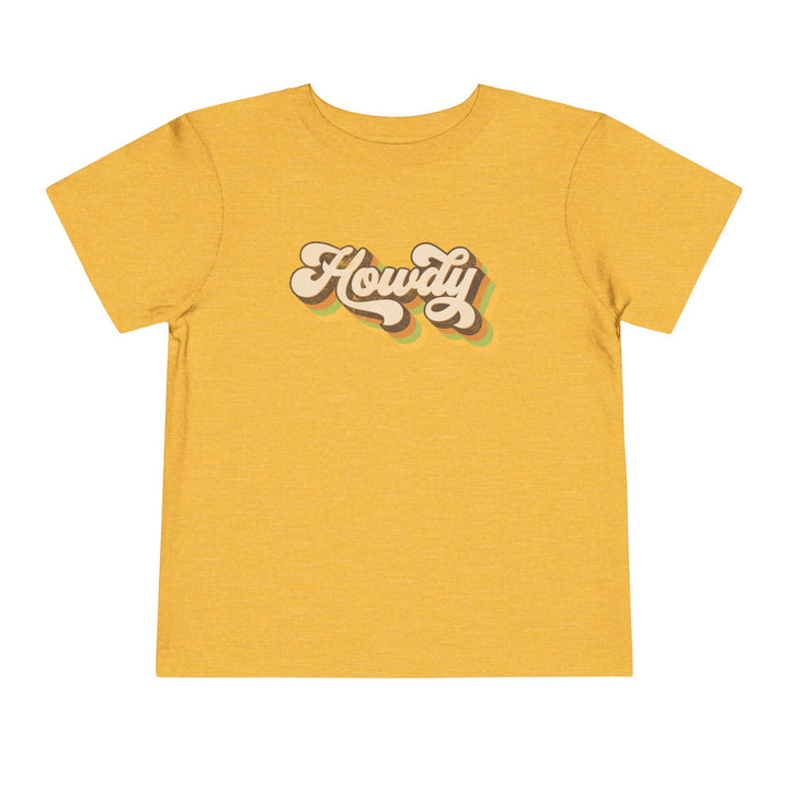 Howdy - Toddler Short Sleeve Tee
