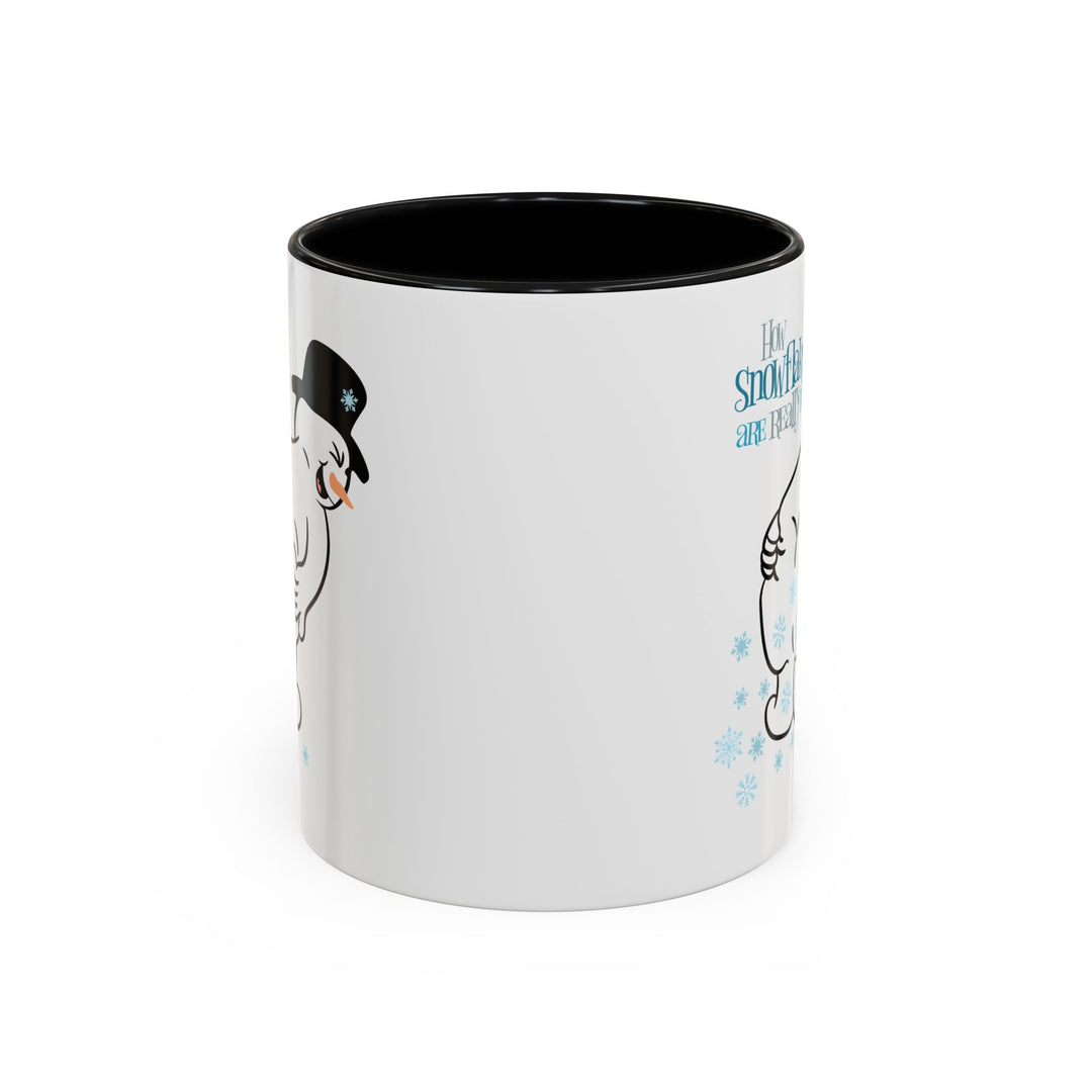 How Snowflakes Are Made - Accent Coffee Mug (11, 15oz)