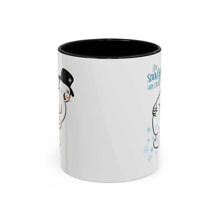 How Snowflakes Are Made - Accent Coffee Mug (11, 15oz)