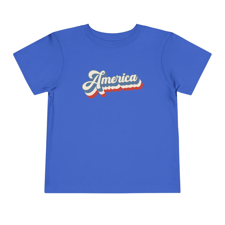 Retro America - Toddler Short Sleeve Tee