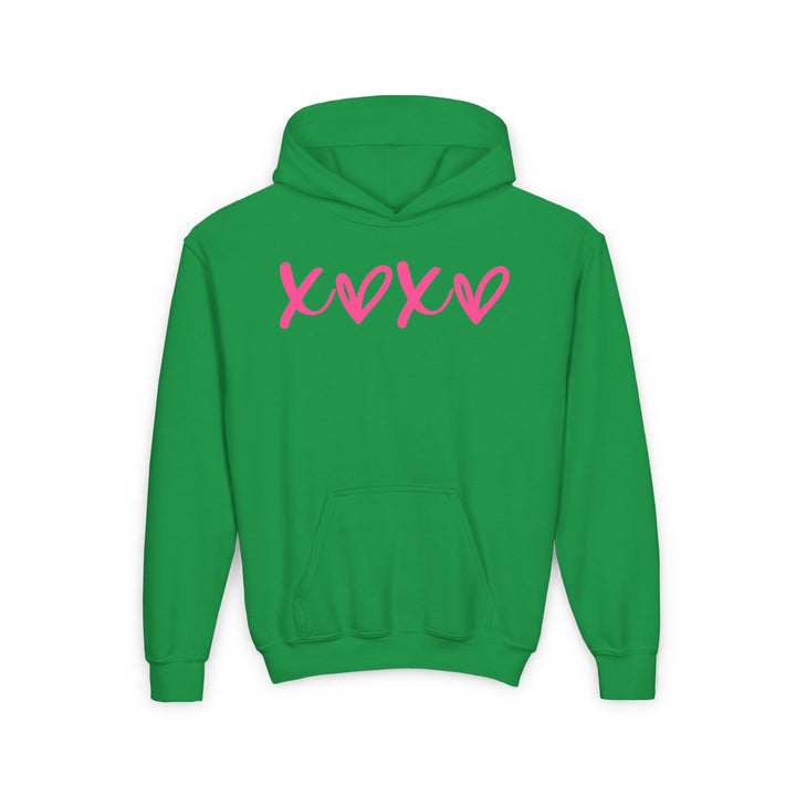 XOXO - Youth Heavy Blend Hooded Sweatshirt