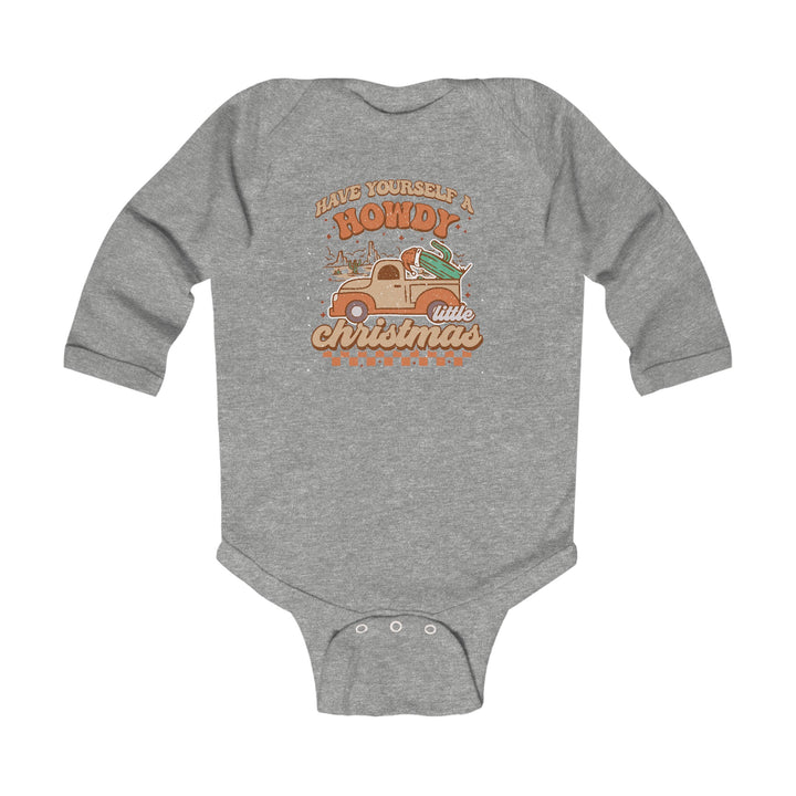 Howdy Christmas - Infant Long Sleeve Bodysuit