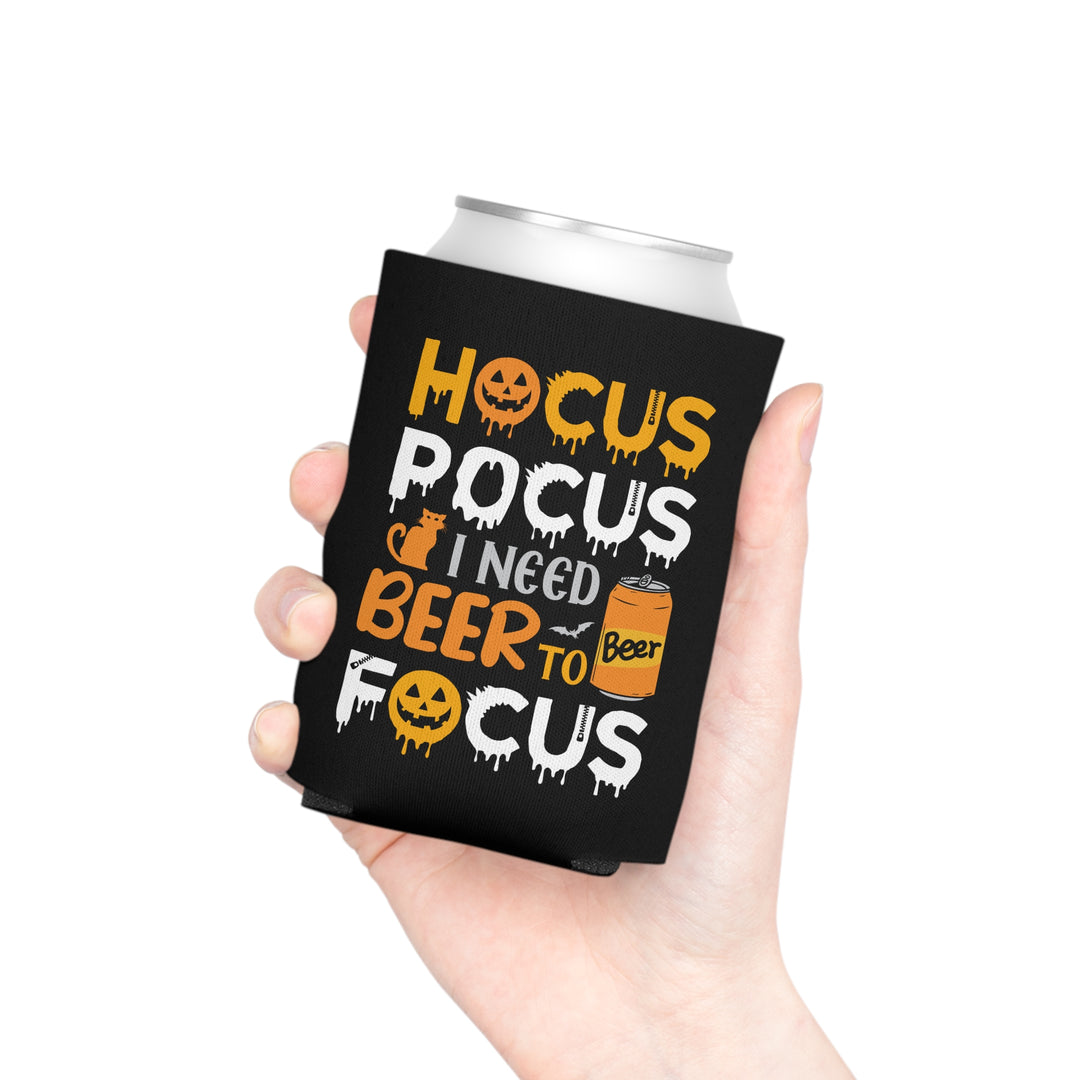 Hocus Pocus I Need A Beer To Focus - Can Cooler