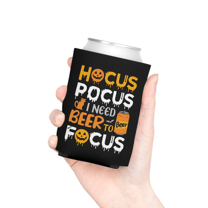 Hocus Pocus I Need A Beer To Focus - Can Cooler