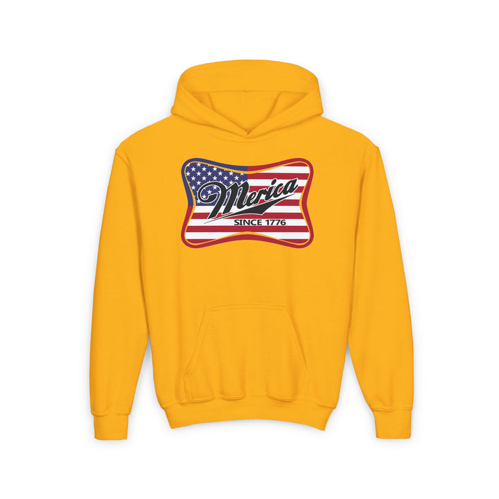 Merica - Youth Heavy Blend Hooded Sweatshirt
