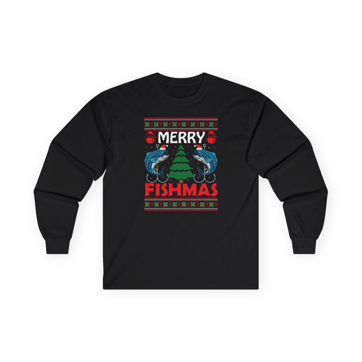 Merry Fishmas - Unisex Ultra Cotton Long Sleeve Tee