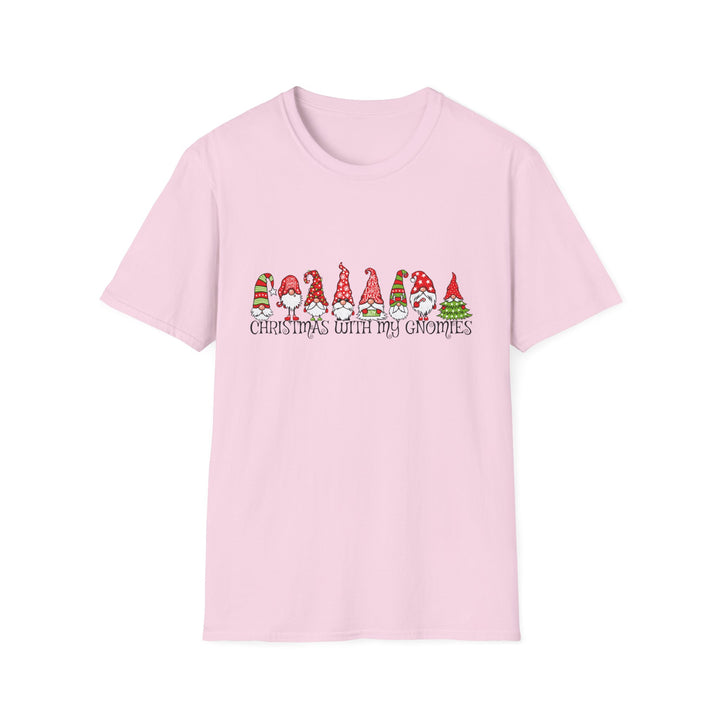 Christmas With My Gnomies - Unisex Softstyle T-Shirt