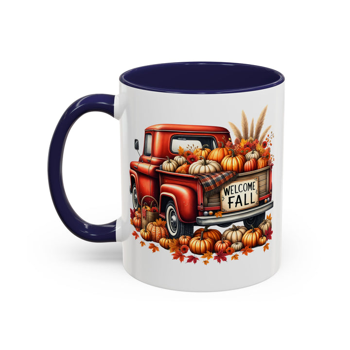 Welcome Fall - Accent Coffee Mug (11, 15oz)