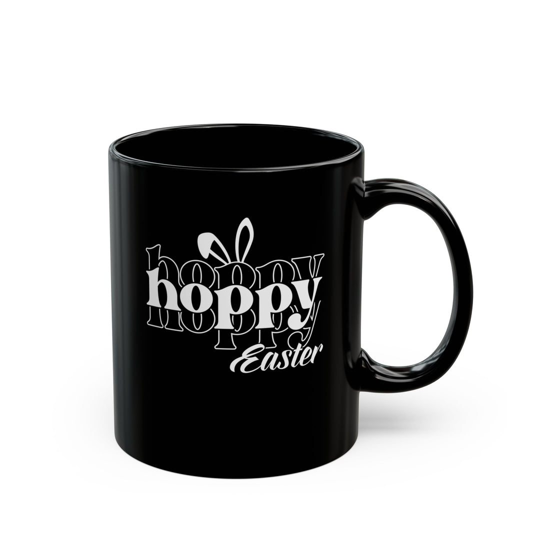 Hoppy Easter - Black Mug (11oz, 15oz)