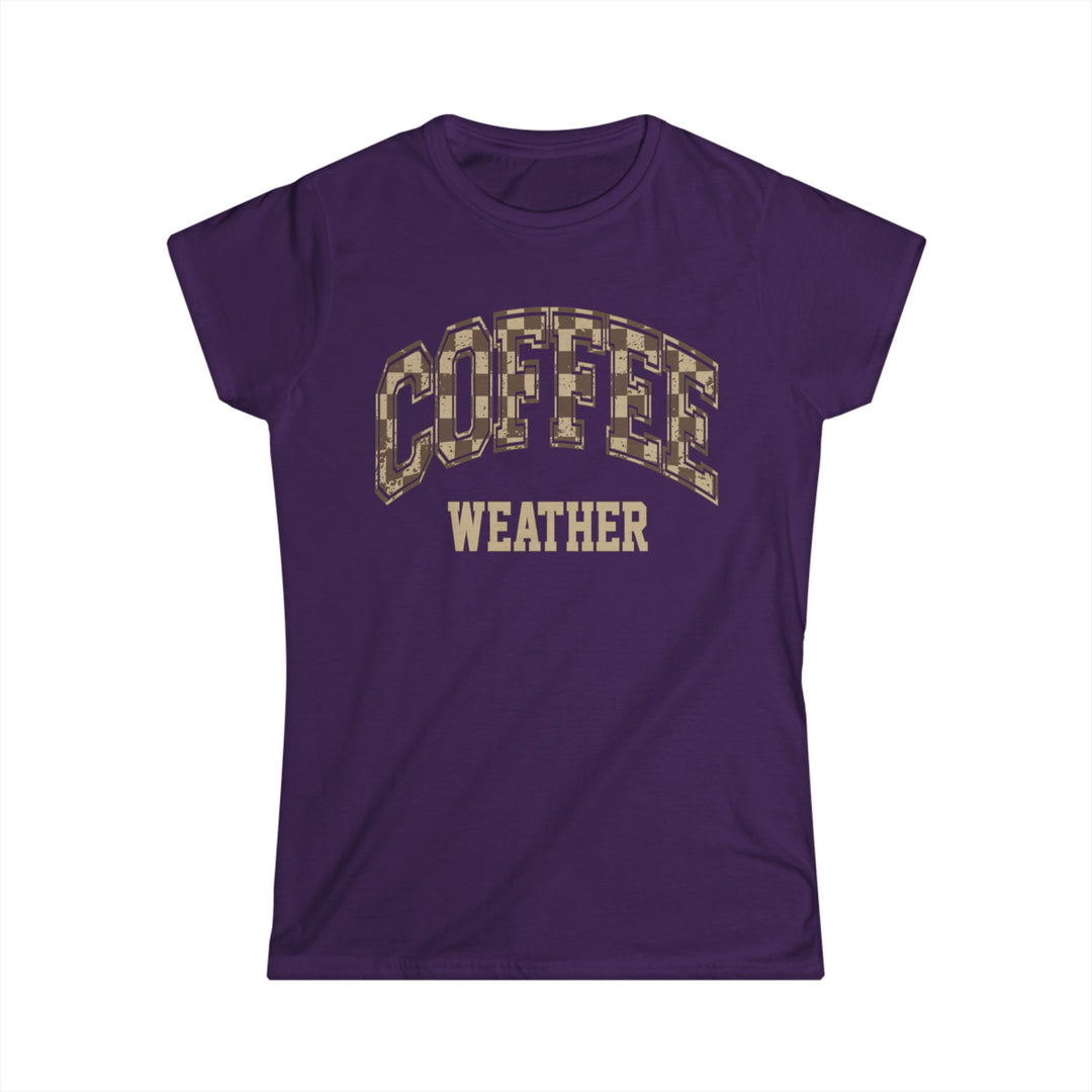 Coffee Weather - Women's Softstyle Tee