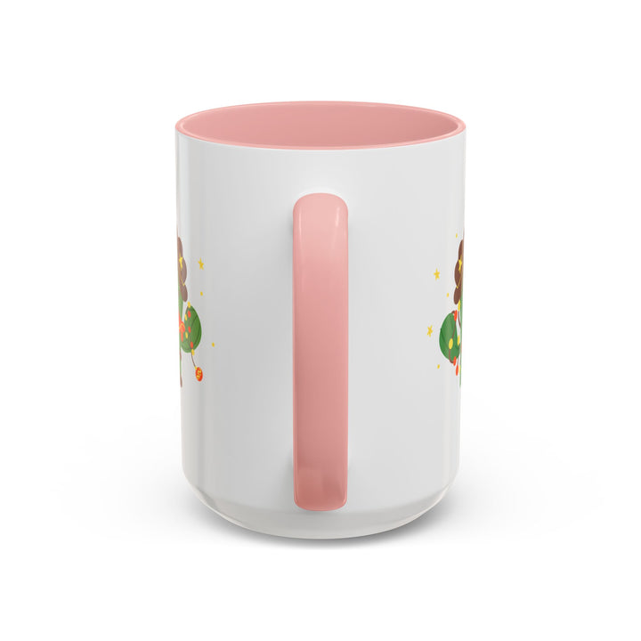 Merry Christmas Cactus -  Accent Coffee Mug (11, 15oz)