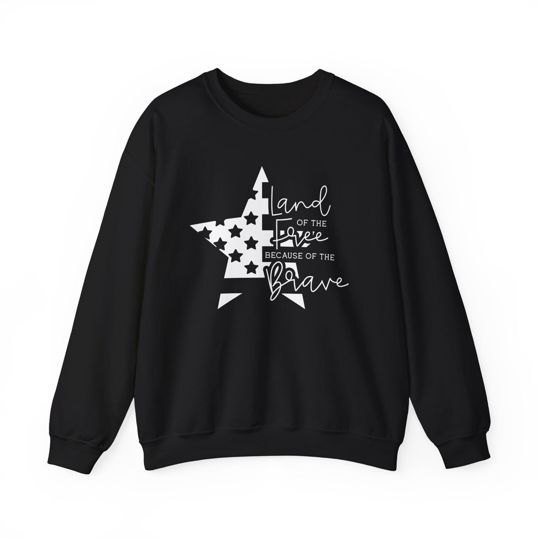 Land Of The Free - Unisex Heavy Blend™ Crewneck Sweatshirt
