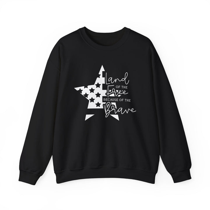 Land Of The Free - Unisex Heavy Blend™ Crewneck Sweatshirt