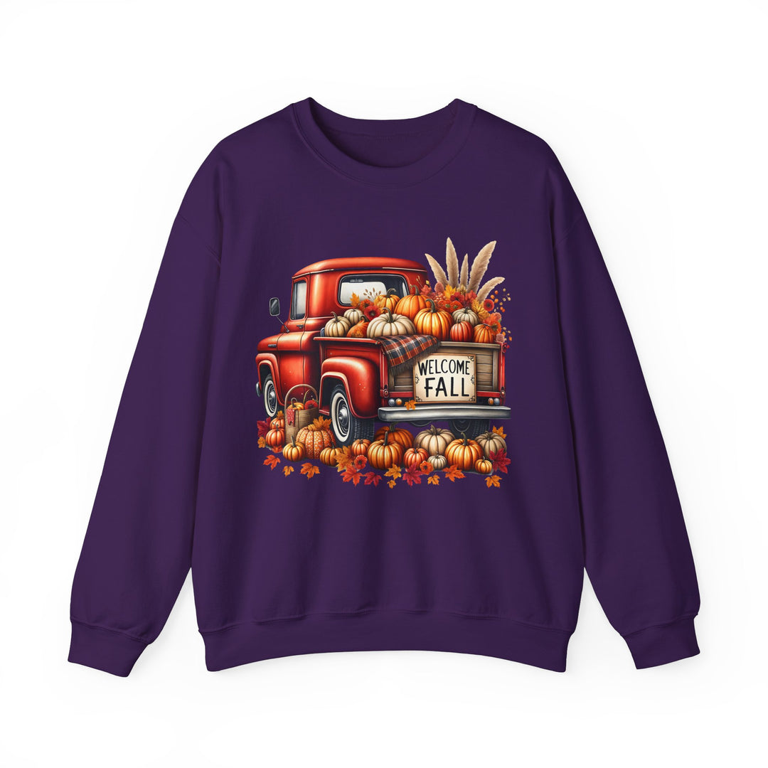 Welcome Fall - Unisex Heavy Blend™ Crewneck Sweatshirt