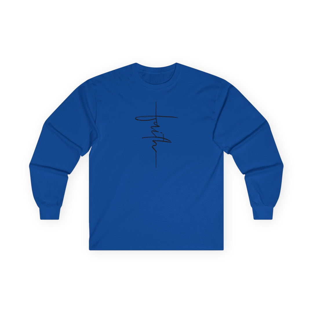Faith Cross - Unisex Ultra Cotton Long Sleeve Tee