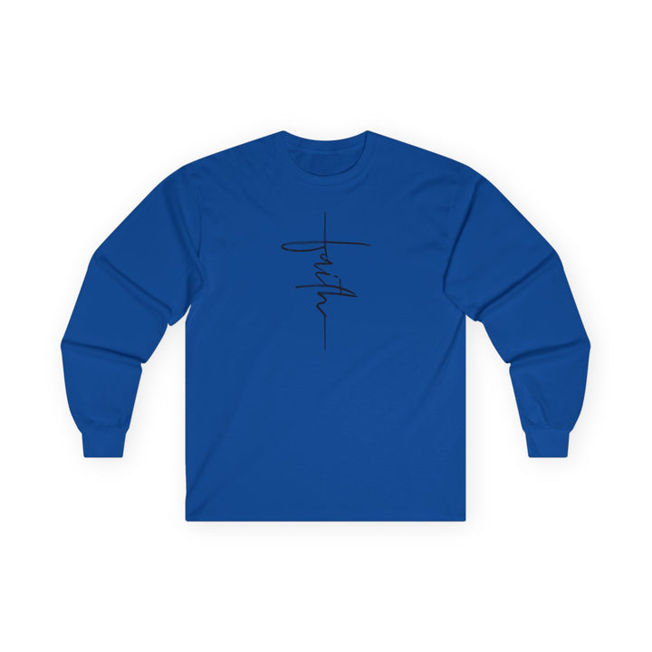 Faith Cross - Unisex Ultra Cotton Long Sleeve Tee