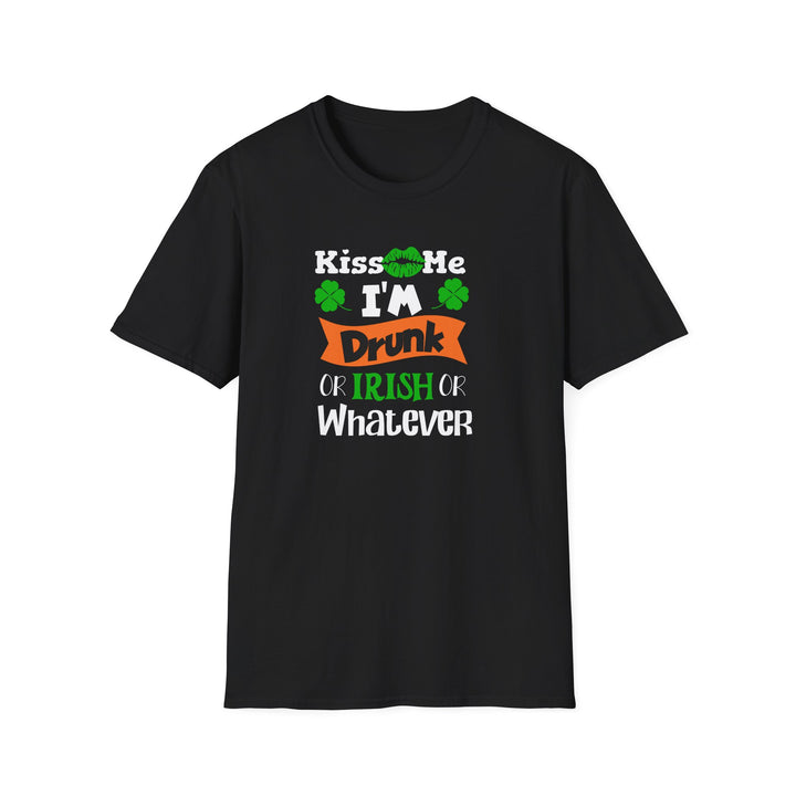 Kiss Me I'm Drunk - Unisex Softstyle T-Shirt