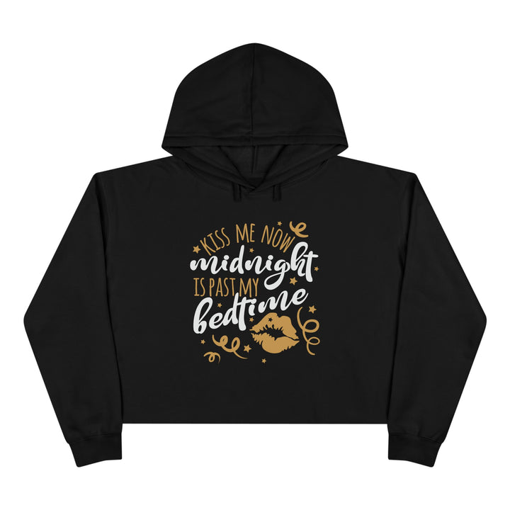 Kiss Me Now - Crop Hoodie