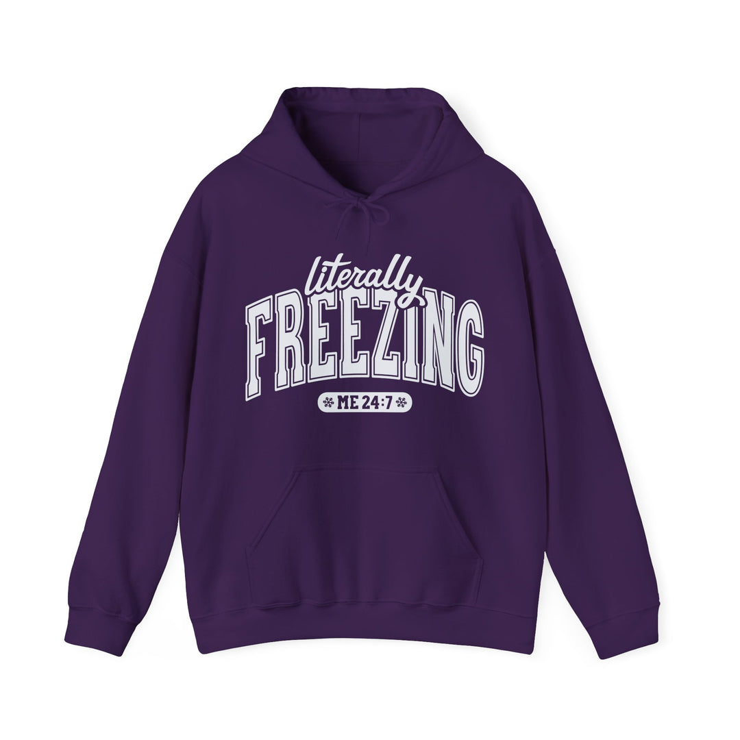 Literally Freezing - Unisex Heavy Blend™ Hooded Sweatshirt