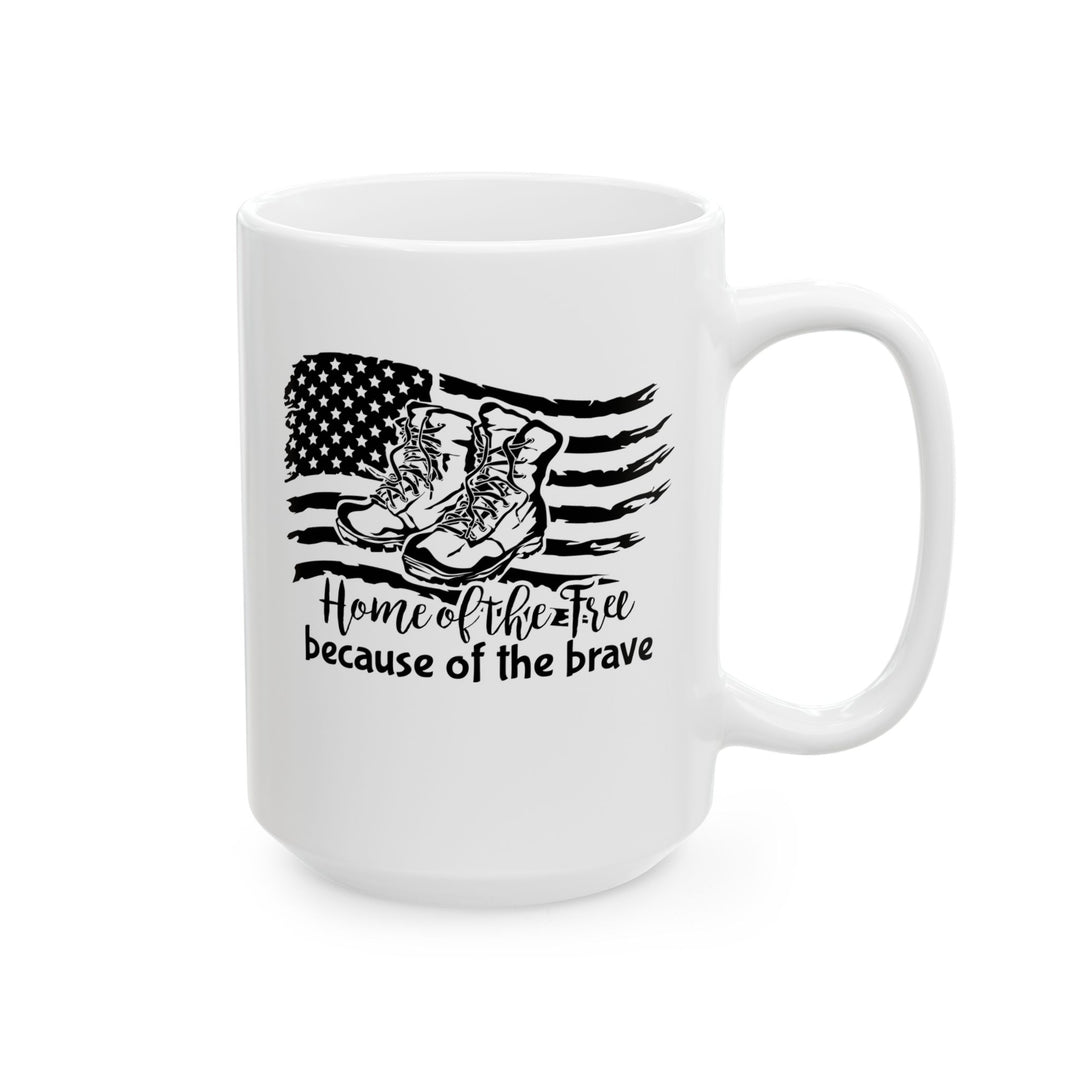 Home Of Free - Ceramic Mug, (11oz, 15oz)