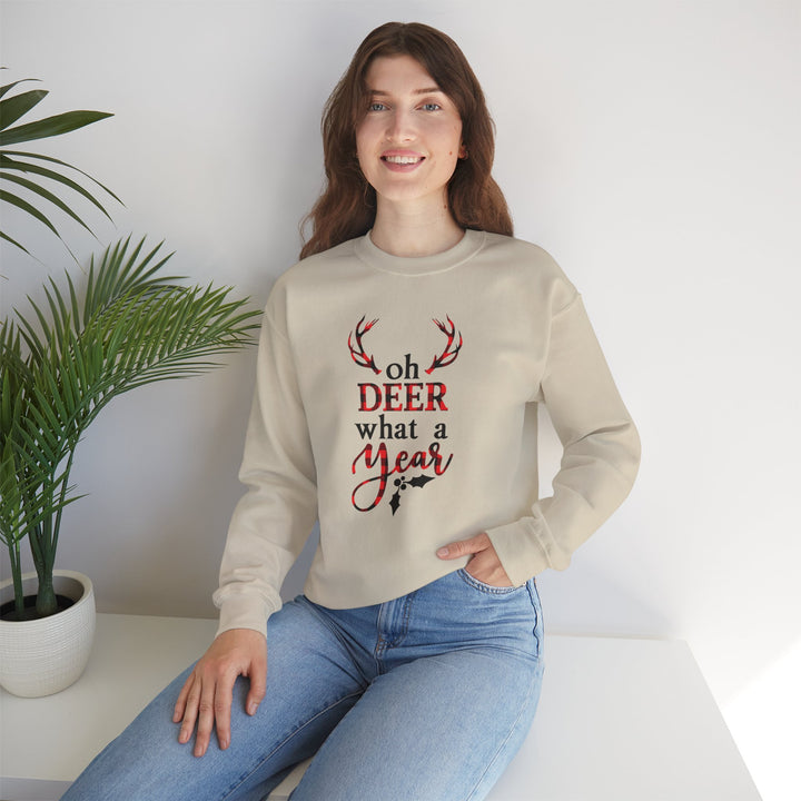 Oh Dear What A year - Unisex Heavy Blend™ Crewneck Sweatshirt
