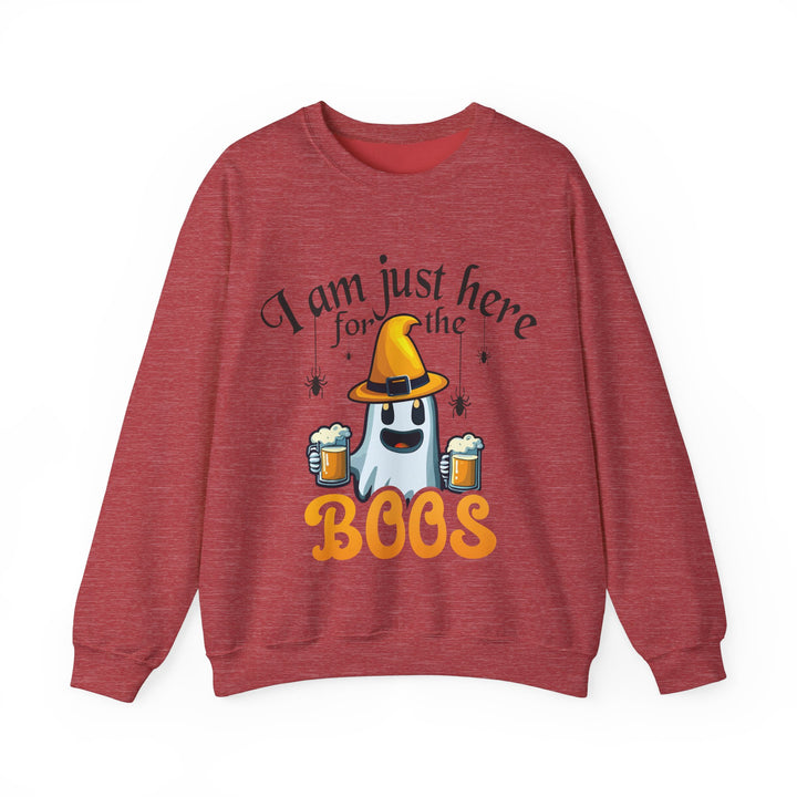 Here For The Boos - Unisex Heavy Blend™ Crewneck Sweatshirt
