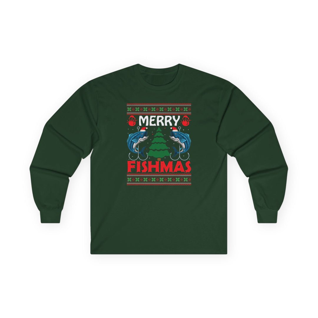 Merry Fishmas - Unisex Ultra Cotton Long Sleeve Tee